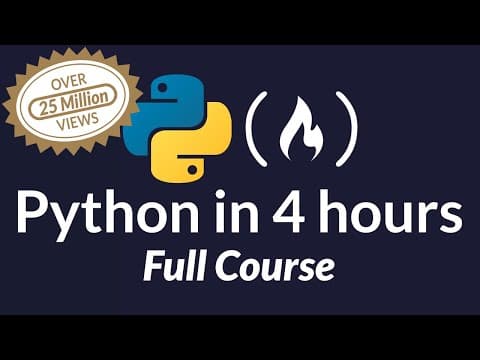 FreeCodeCamp Python Course